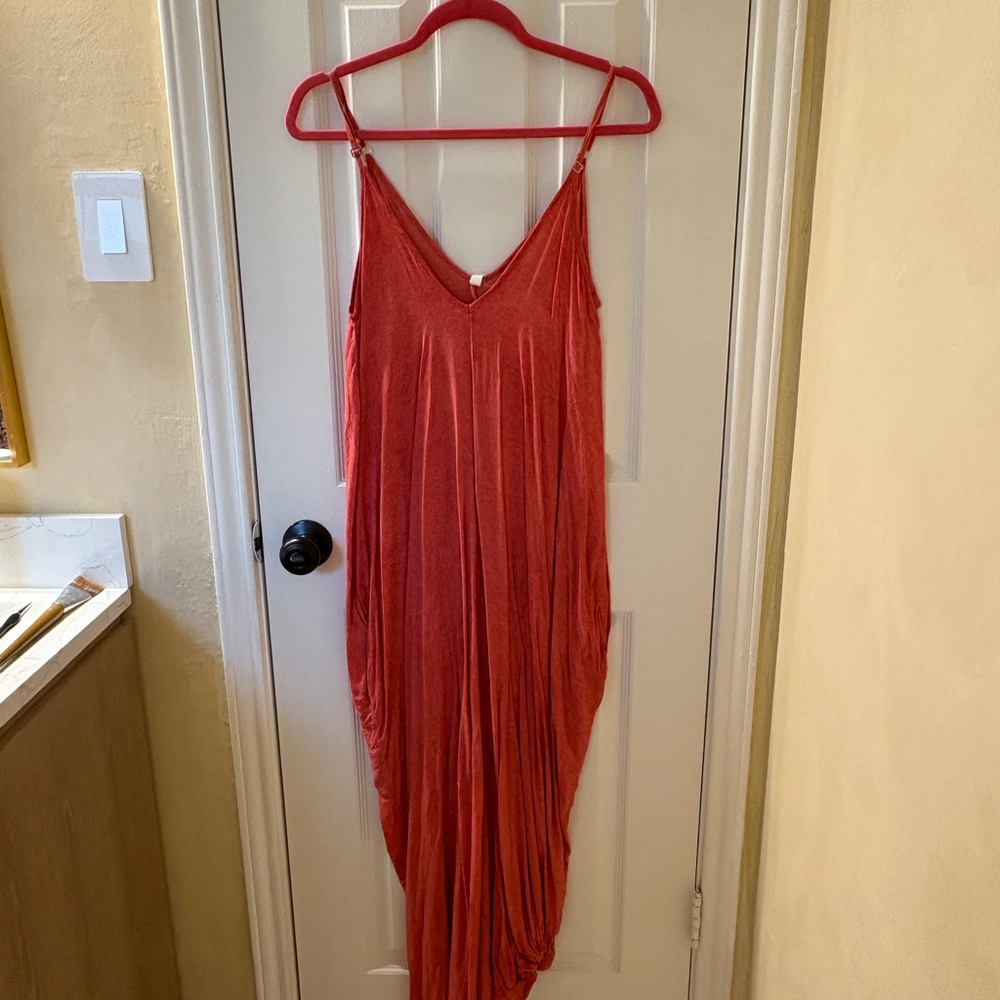 Elan Red oversized Dress